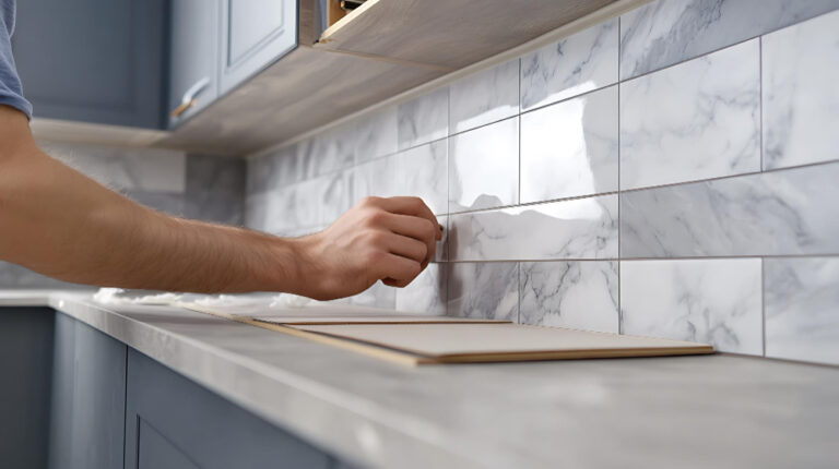 Kitchen Grouting1